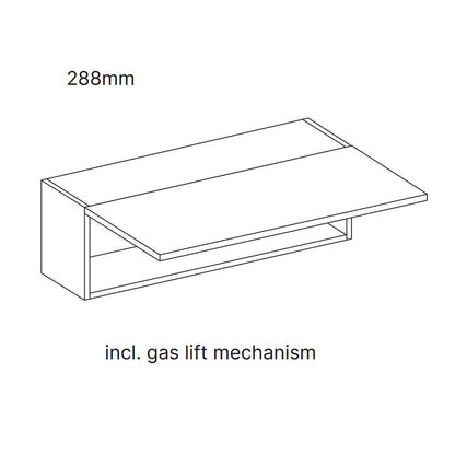 Senza Matt Cashmere Stone Integrated Handle Kitchen Cabinets