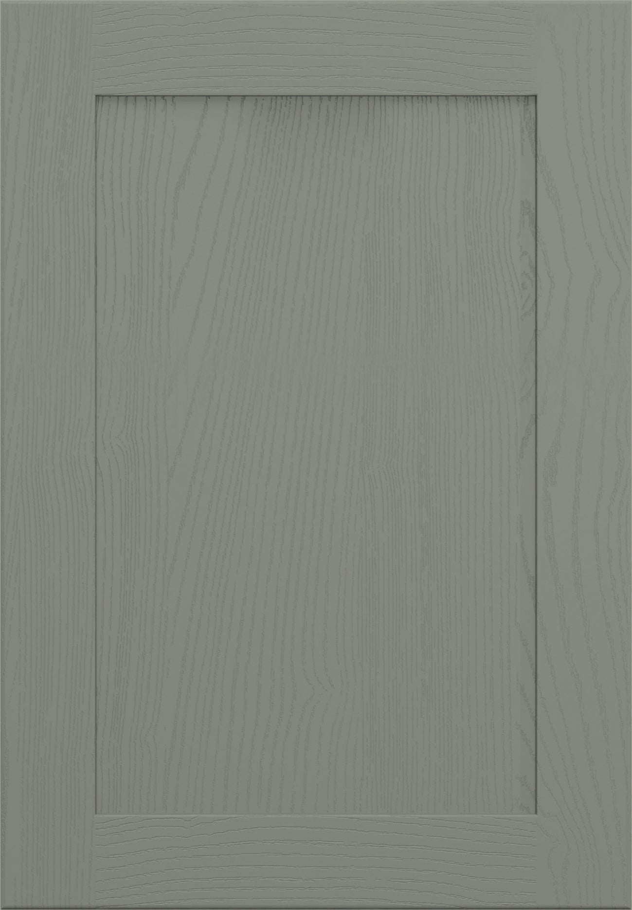 Newmarket Reed Green Painted Timber Slim Frame Shaker Kitchen Doors & Drawer Fronts