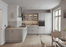 Load image into Gallery viewer, Stratto Light Grey Smooth Slim Frame Shaker Kitchen Doors &amp; Drawer Fronts
