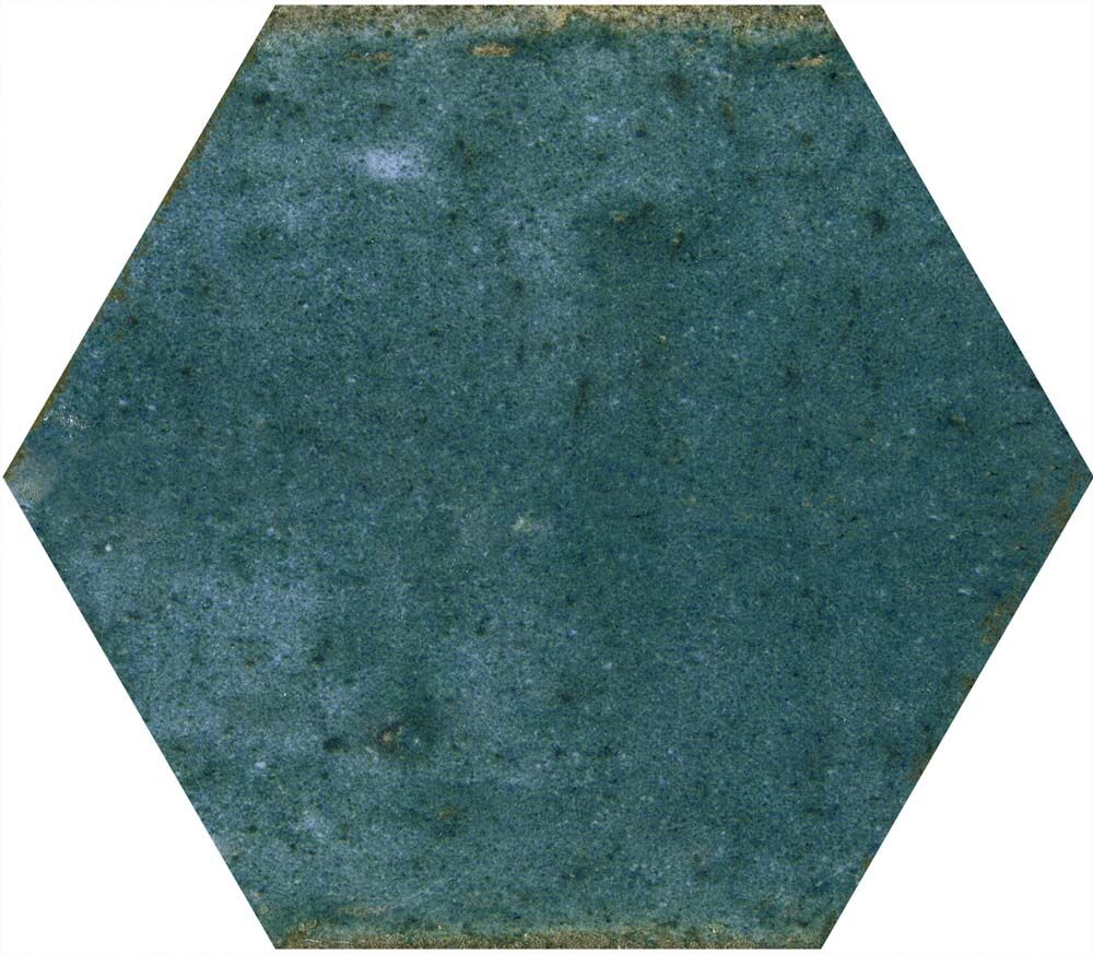 Hope Blue Gloss Hexagonal Wall Tile