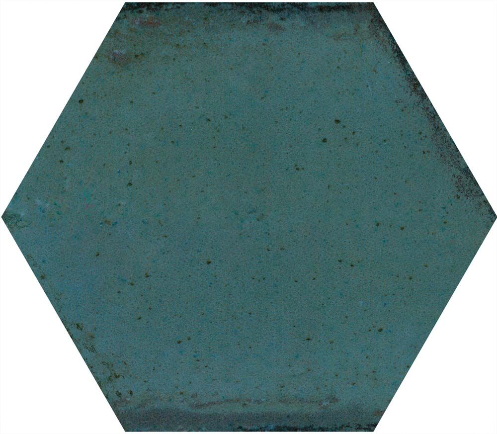 Hope Blue Gloss Hexagonal Wall Tile