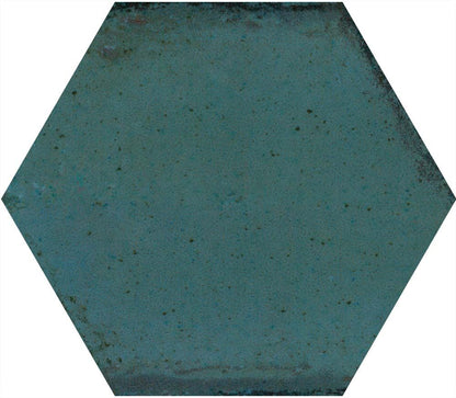 Hope Blue Gloss Hexagonal Wall Tile