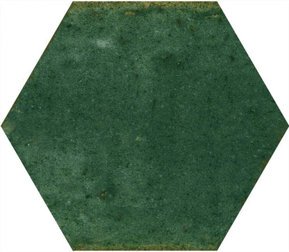 Hope Green Gloss Hexagonal Wall Tile