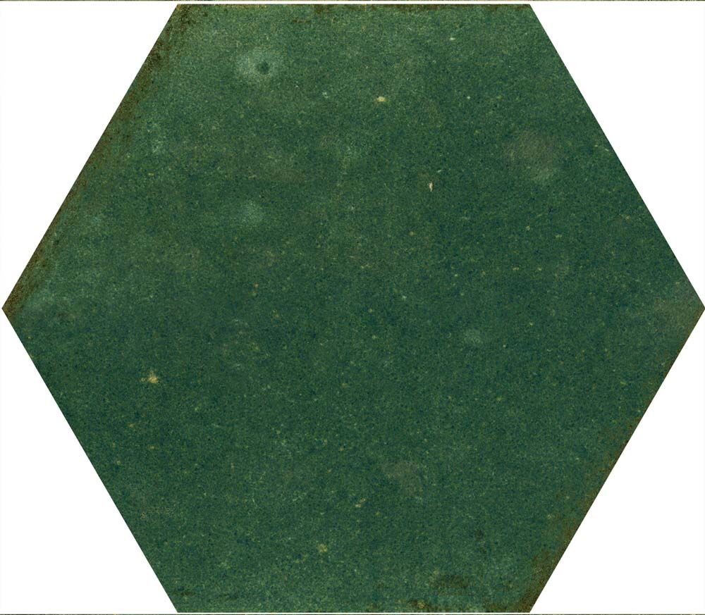 Hope Green Gloss Hexagonal Wall Tile