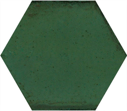 Hope Green Gloss Hexagonal Wall Tile