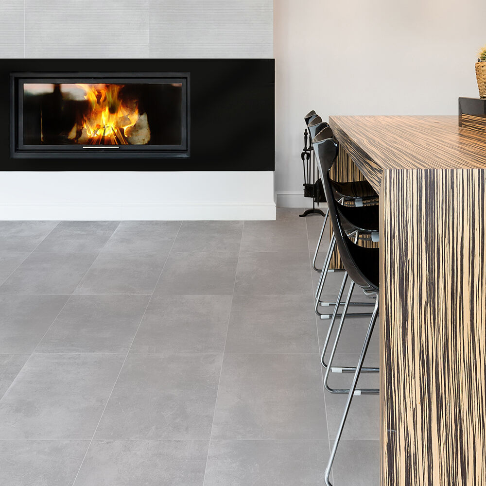 Loft Ash Matt Porcelain Wall & Floor Tile