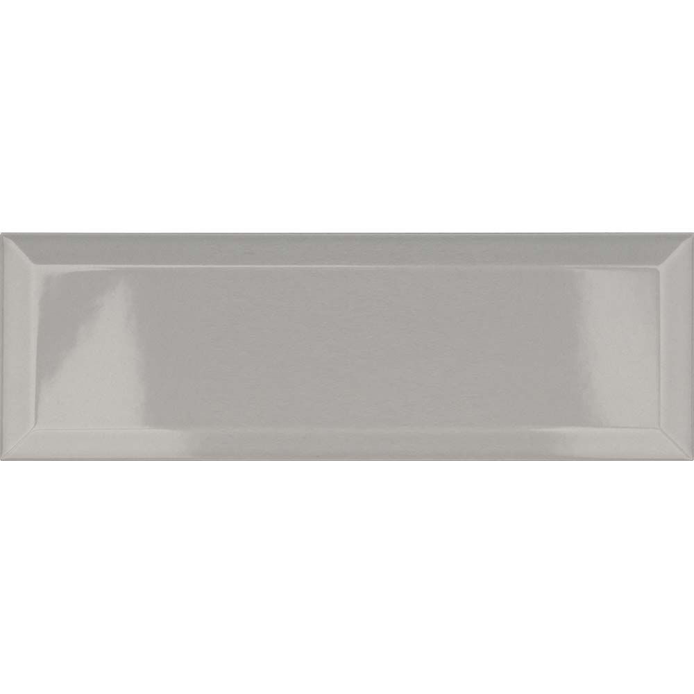 Light Grey Gloss Metro Wall Tile