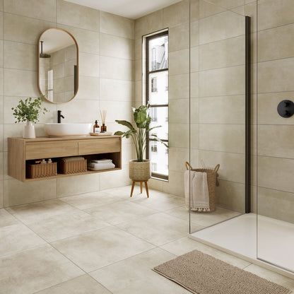 Loft Cream Matt Porcelain Wall & Floor Tile