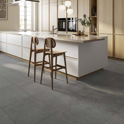 Siena Light Grey Matt Porcelain Wall & Floor Tile