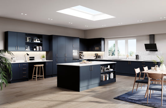 Vivo Matt Indigo Blue Replacement Kitchen Doors