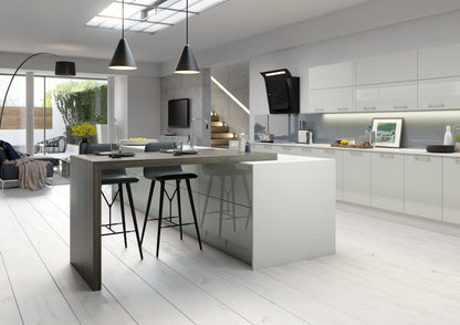 Vivo High Gloss Grey Replacement Kitchen Doors