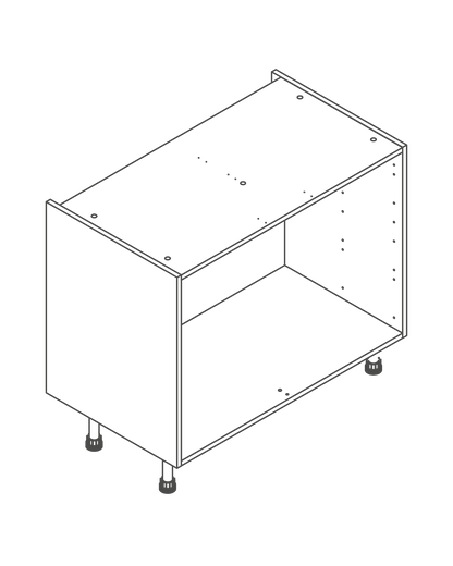 1000mm Kitchen Drawer Base Unit       