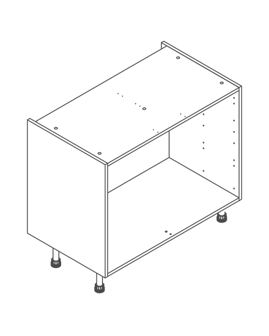 1000mm Kitchen Drawer Base Unit       