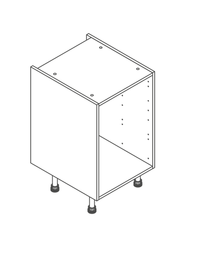 500mm Kitchen Drawer Unit