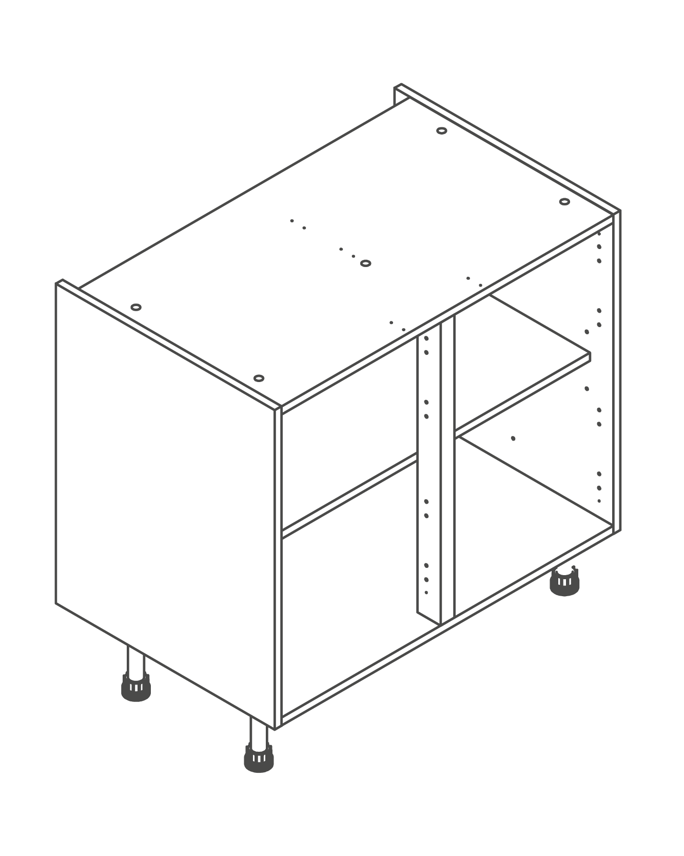 900mm Kitchen Base Unit